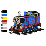 Thomas The Train Gordon Embroidery Design 03